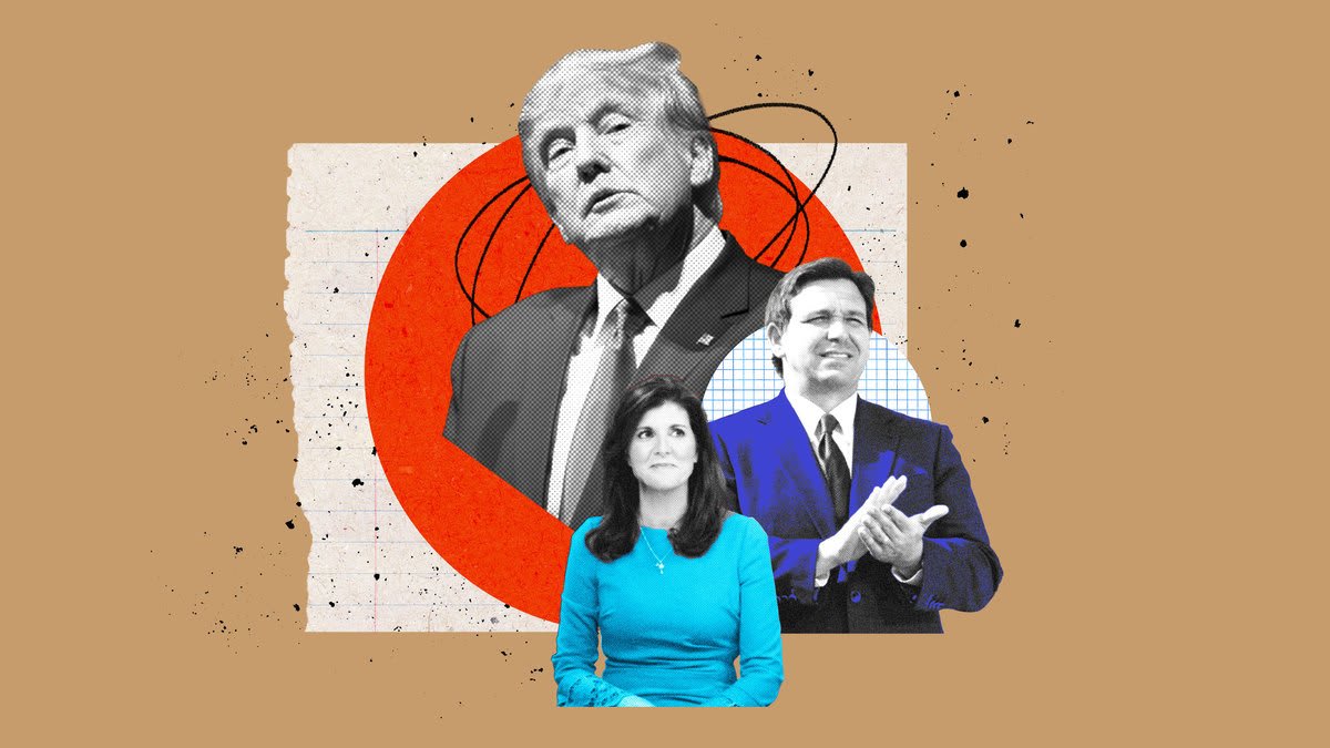 Ron DeSantis and Nikki Haley Need to Find the Strength to Attack Trump