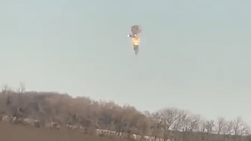 WATCH: Top Russian Helicopter Struck Down in Fiery Mid-Air Explosion