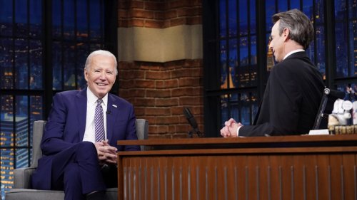 Biden Mocks Trump’s ‘Old’ Ideas in Surprise Late-Night Spot