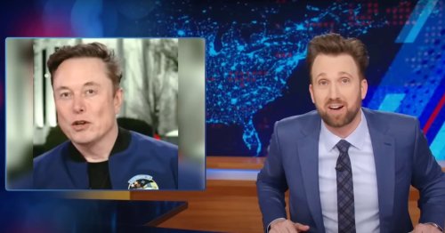MAGA Rages Over ‘Daily Show’ Cheering Tesla Arson Attacks