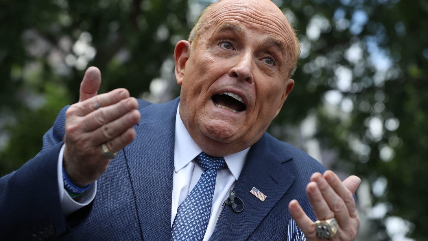 Rudy Giuliani Claims Borat ‘Hit Job’ Is Retaliation for Hunter Biden Attack