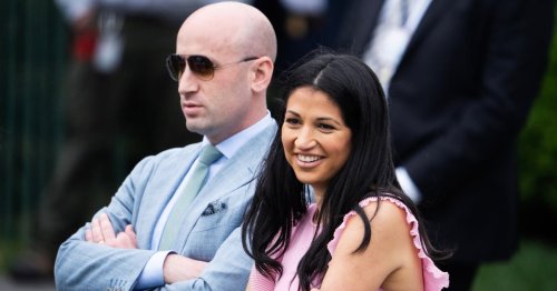 Stephen Miller’s Wife Comes Unglued Over What’s on Trump’s Desk