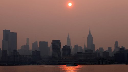Apocalyptic Wildfire Haze Grounds All Flights at NYC Airport