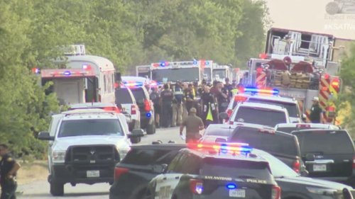 42 Bodies Found Inside Tractor Trailer in San Antonio