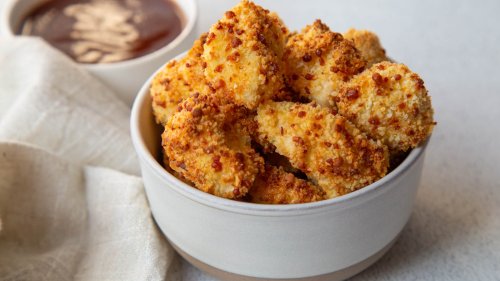 Panko-Coated Air Fryer Popcorn Chicken Recipe