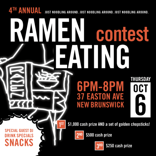 Ramen Eating Contest at Ani New Brunswick, $1,000 Cash Prize