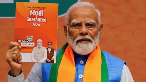 BJP Election Manifesto 2024 Focuses on Narendra Modi, Not the Party