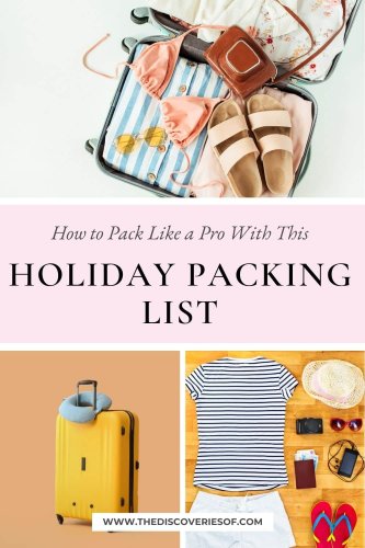 The Ultimate Holiday Packing List