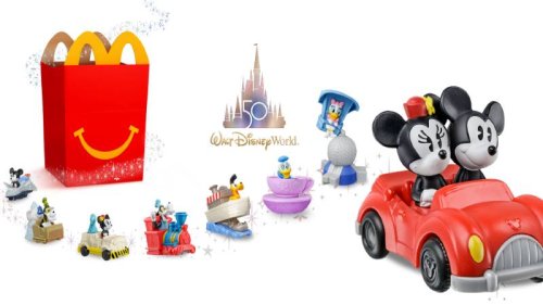 New Walt Disney World 50th Anniversary Toys Come to McDonald's Happy Meals | The Disney Blog