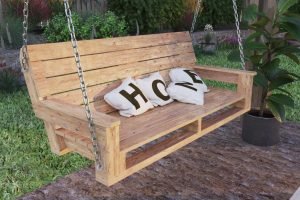 How to Build a DIY Swing Bench for Pergola