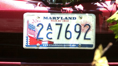 800,000 Maryland License Plates Are Advertising a Filipino Gambling Site