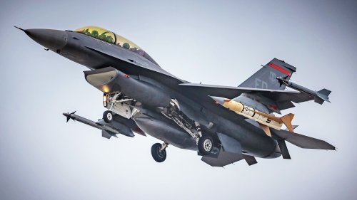 F 16 Carrying AQM 67 High Speed Drone Seen In Rare Image Flipboard