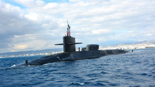 Navy Sends A Message By Publicizing Guided Missile Submarine's Mediterranean Presence