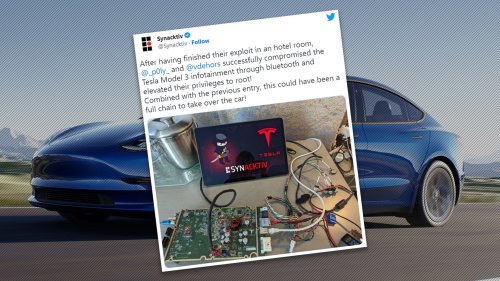 Hackers Win Free Tesla Model 3 and $350K After Exploiting Car’s Screen in Minutes