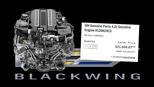 You Can Still Buy a Twin-Turbo Cadillac Blackwing V8 Engine From GM… For Now