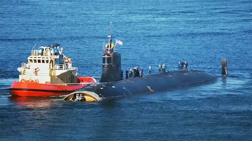 Navy Releases Report On Submarine USS Connecticut's Underwater Crash