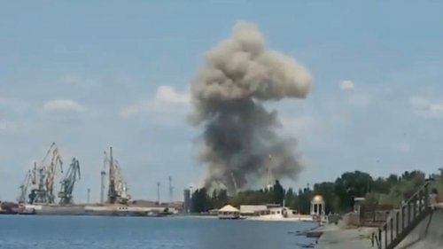 Ukraine Situation Report: Long-Range Strike Hits Russian-Held Port City On Sea Of Azov
