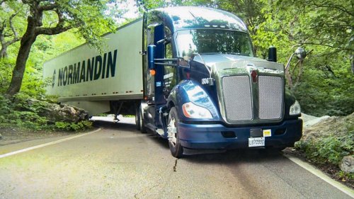 Semi-Trucks Keep Taking This Scenic Vermont Road Even Though They All Get Stuck