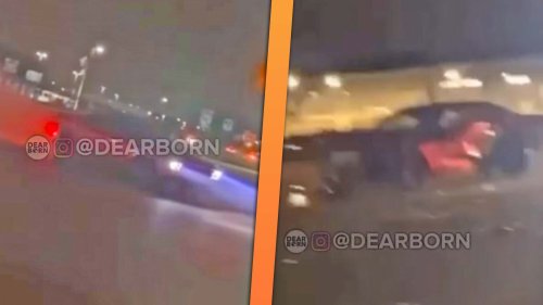Street Racers Collide With Dodge Challenger Putting on Sideshow In Horrific Crash Video
