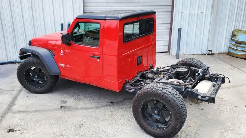 New Jeep Wrangler Truck Cab Kit Is Giving Me All Kinds of Bad Ideas