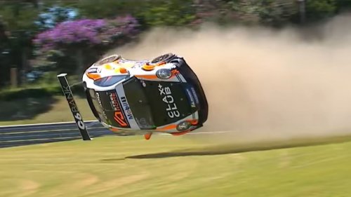 Porsche 911 Barrel Rolls Mid-Air in Unbelievable Carrera Cup Crash