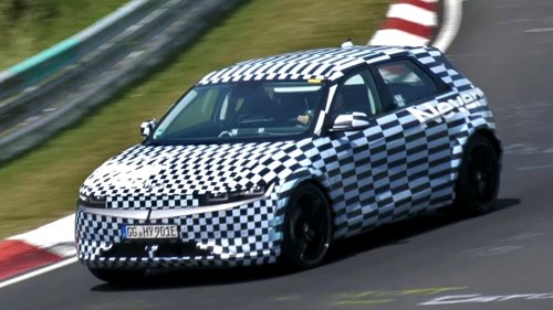Watch the Hyundai Ioniq 5 N Attack the Nurburgring