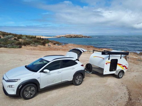 Ten weeks and 10,000kms with an electric vehicle and camper trailer
