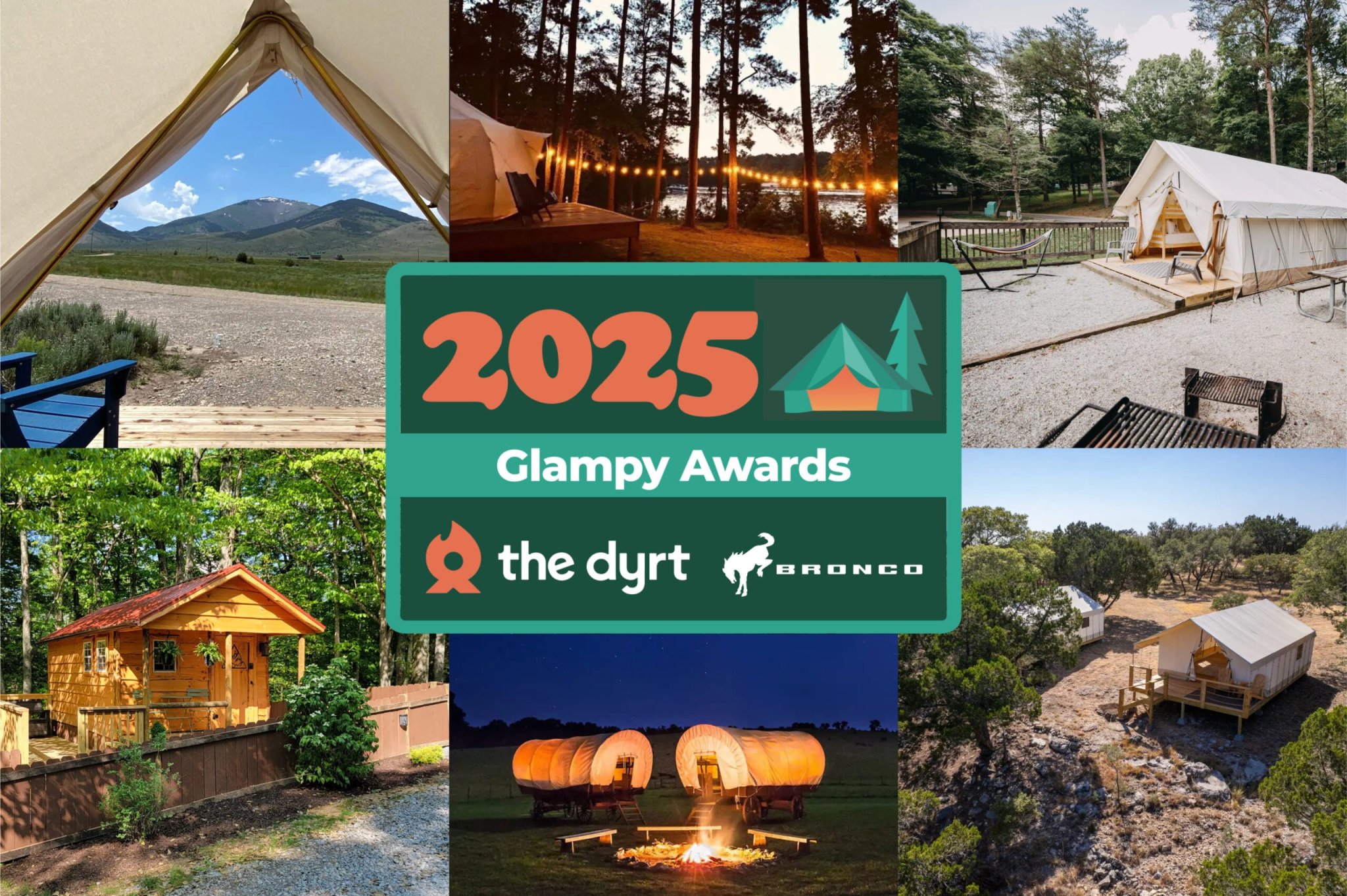 The 2025 Glampy Awards Presented by the New 2025 Ford Bronco Sport® | The Dyrt