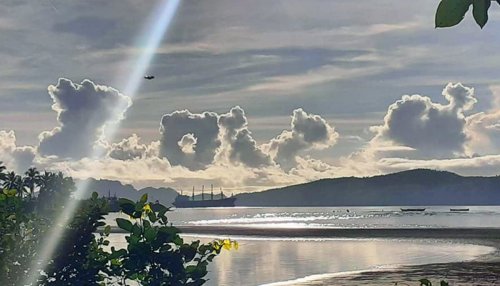 Amazing photo of clouds forming the word 'love' gives people hope amidst global crises
