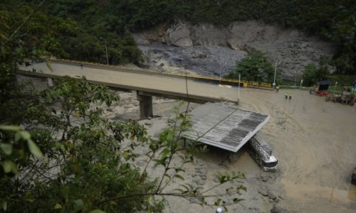 A Mudslide in Colombia Kills at Least 14 People and Blocks a Crucial Highway