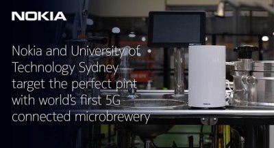 Nokia Powers Operation of the 'World's First' 5G Connected Microbrewery