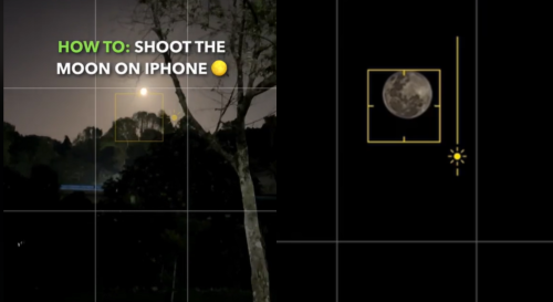 How to get an incredibly clear picture of the moon using just an iPhone