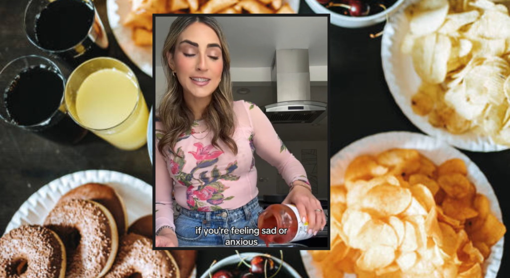 Nutritionist warns against comfort food people lean on when battling anxiety and depression