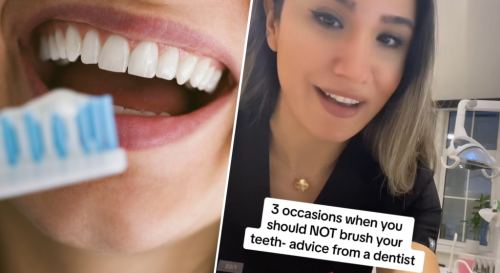 Three times you should never brush your teeth explained by a dentist