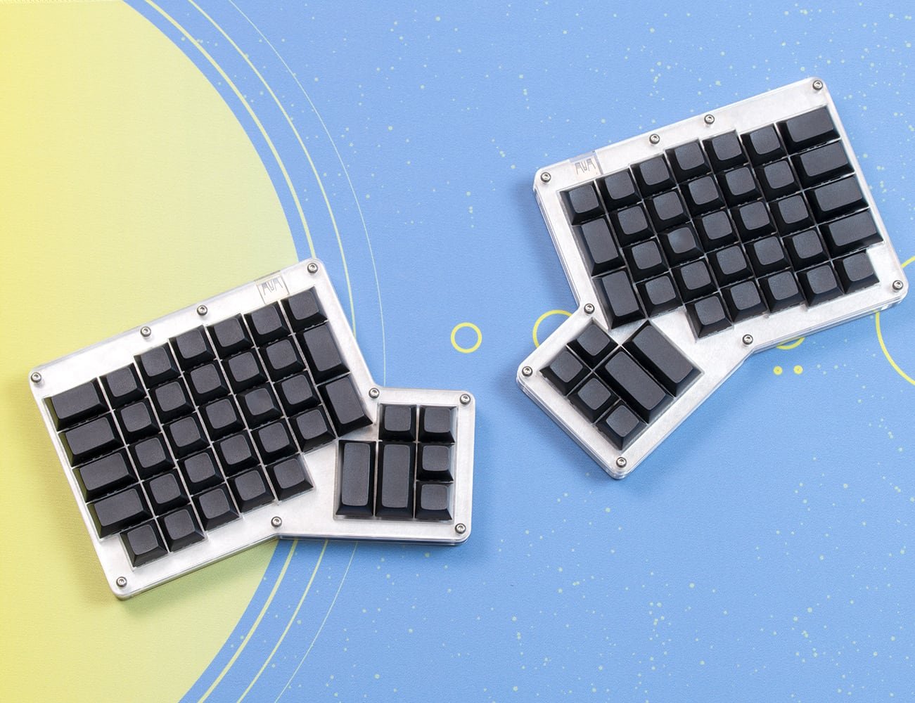 Hot Dox Complete Ergonomic Mechanical Keyboard Kit offers total customization