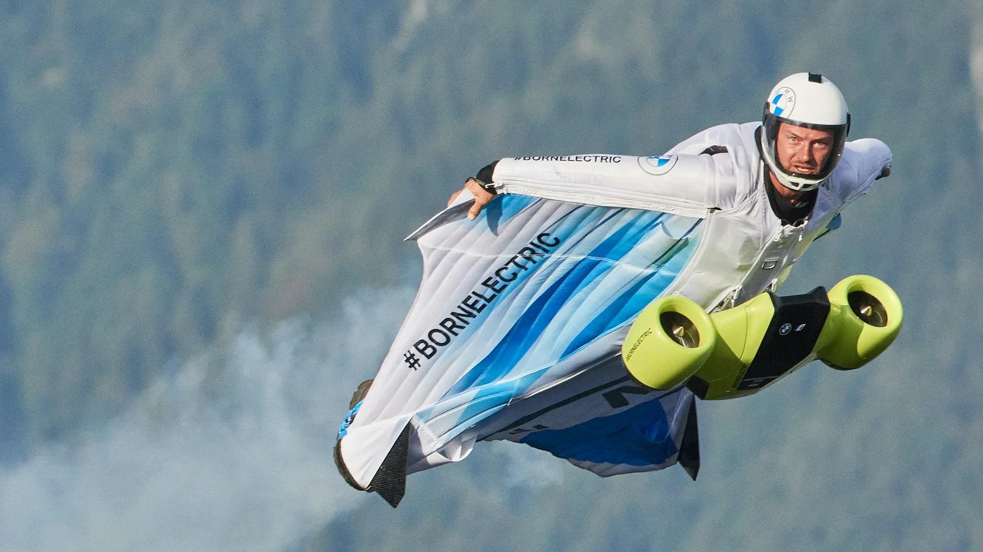 BMW Electrified Wingsuit lets you soar through the sky at 186 mph