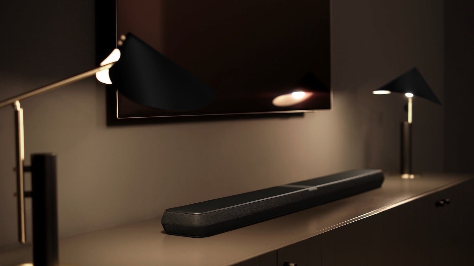 Bowers & Wilkins Panorama 3 Dolby Atmos Soundbar is a connected home theater powerhouse