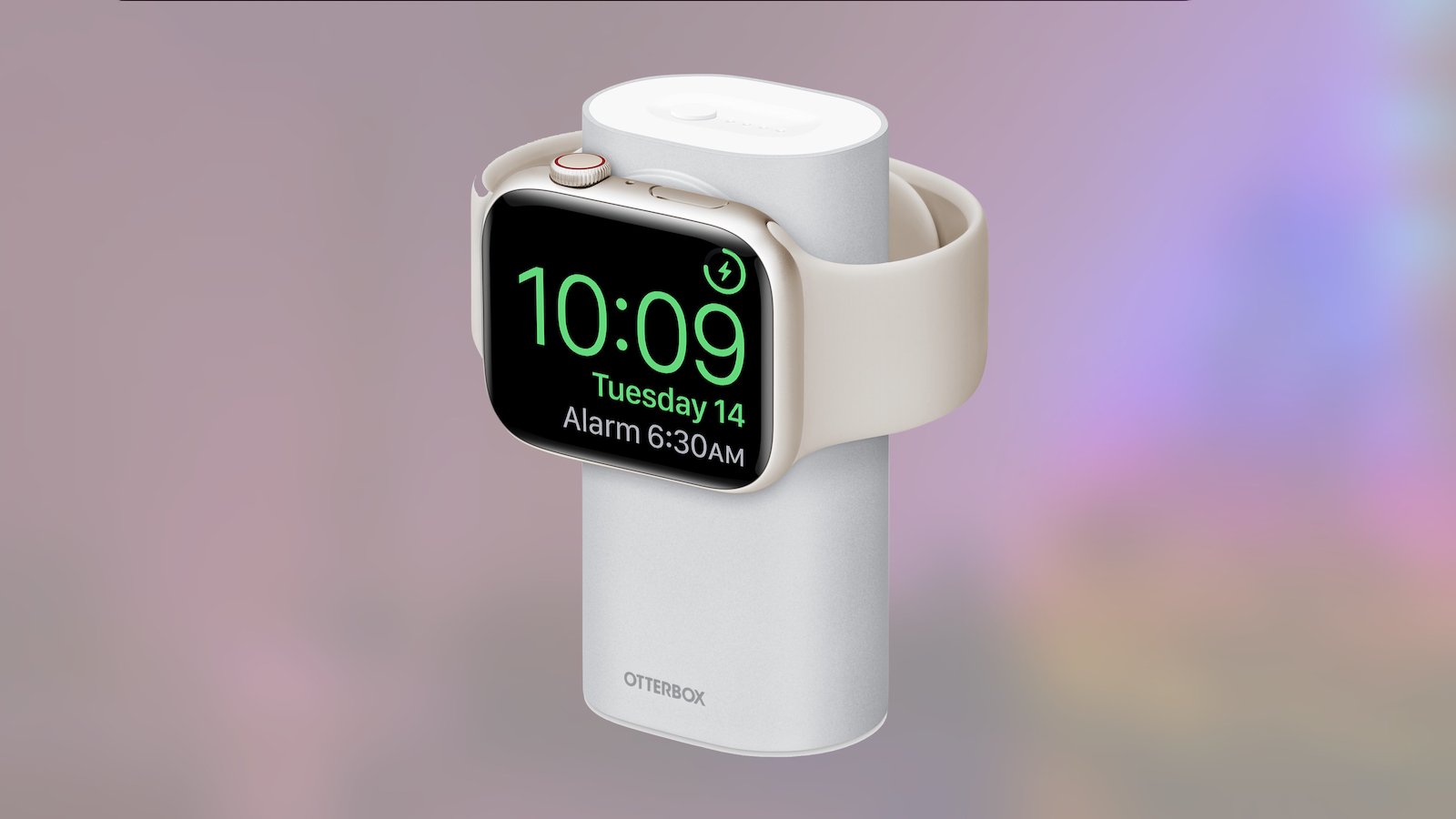OtterBox 2-in-1 Power Bank with Apple Watch Charger sets up in an instant even on the go