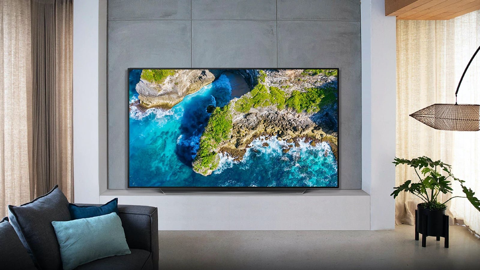 LG OLED 48CX 4K Ultra HD TV is a mid-size option for movies and gaming