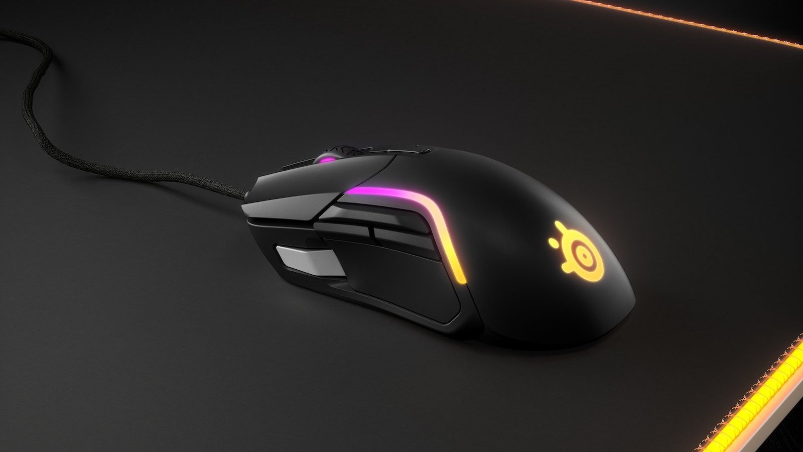 SteelSeries Rival 5 gaming mouse has an optical gaming sensor for 1-to-1 tracking