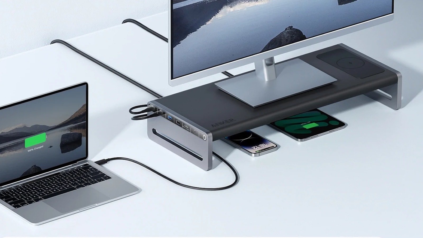 Anker 675 USB-C Docking Station gives you up to 100 watts from its upstream port