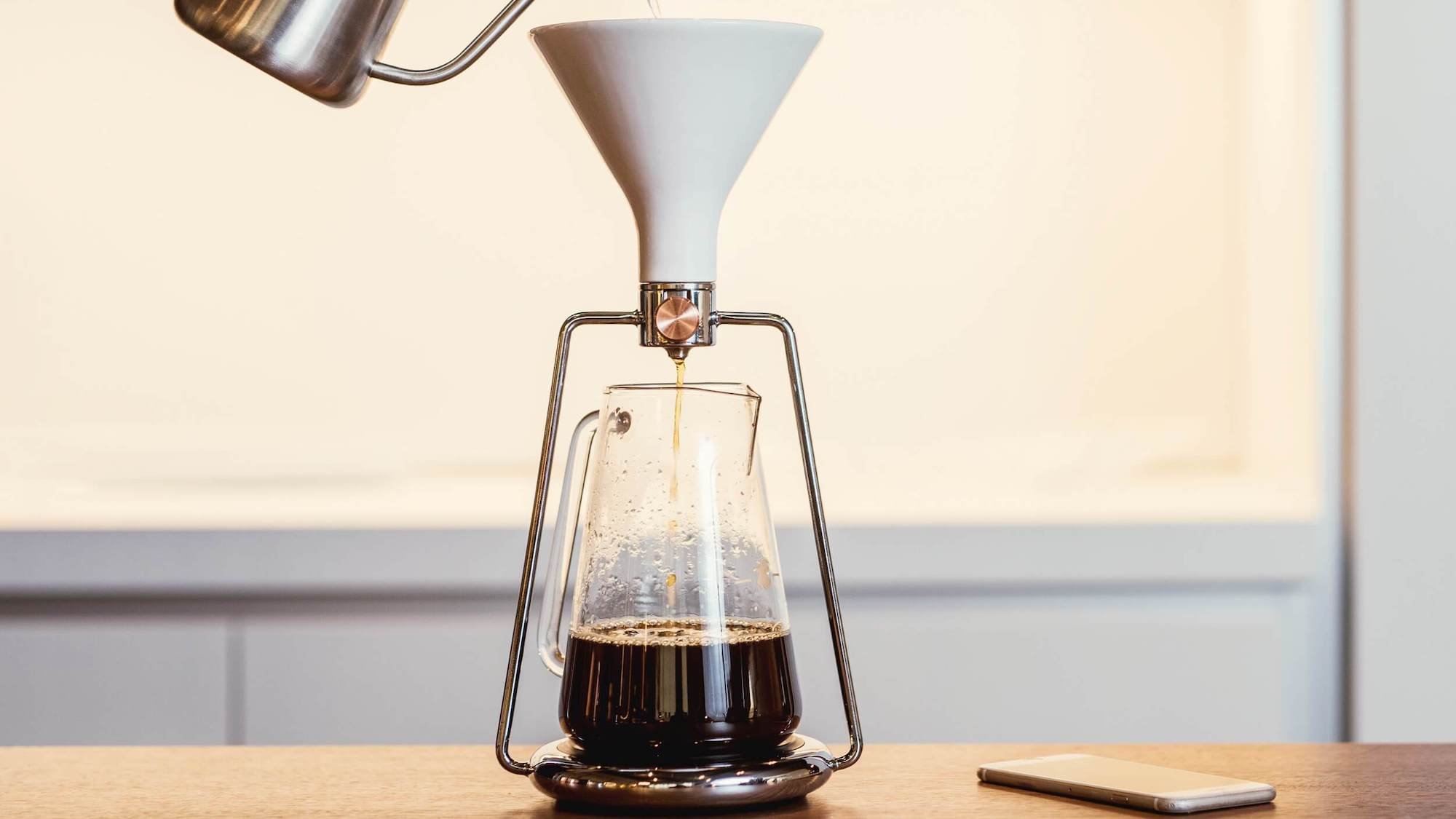GOAT STORY GINA smart coffee instrument lets you brew in three deliciously different ways