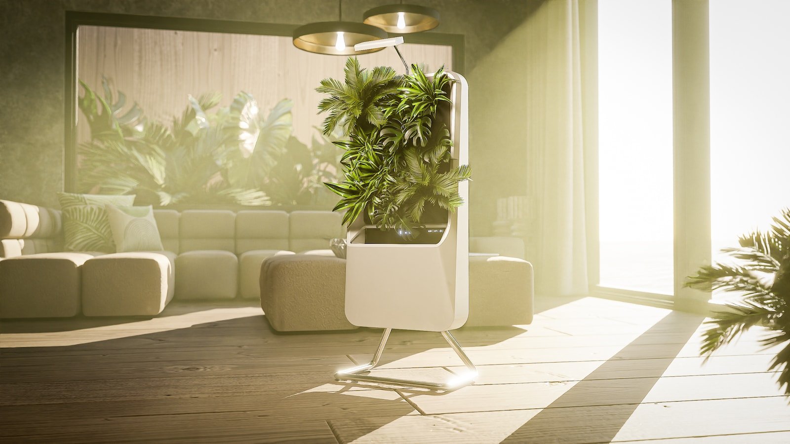 Respira smart air-purifying garden allows you to connect with nature at home