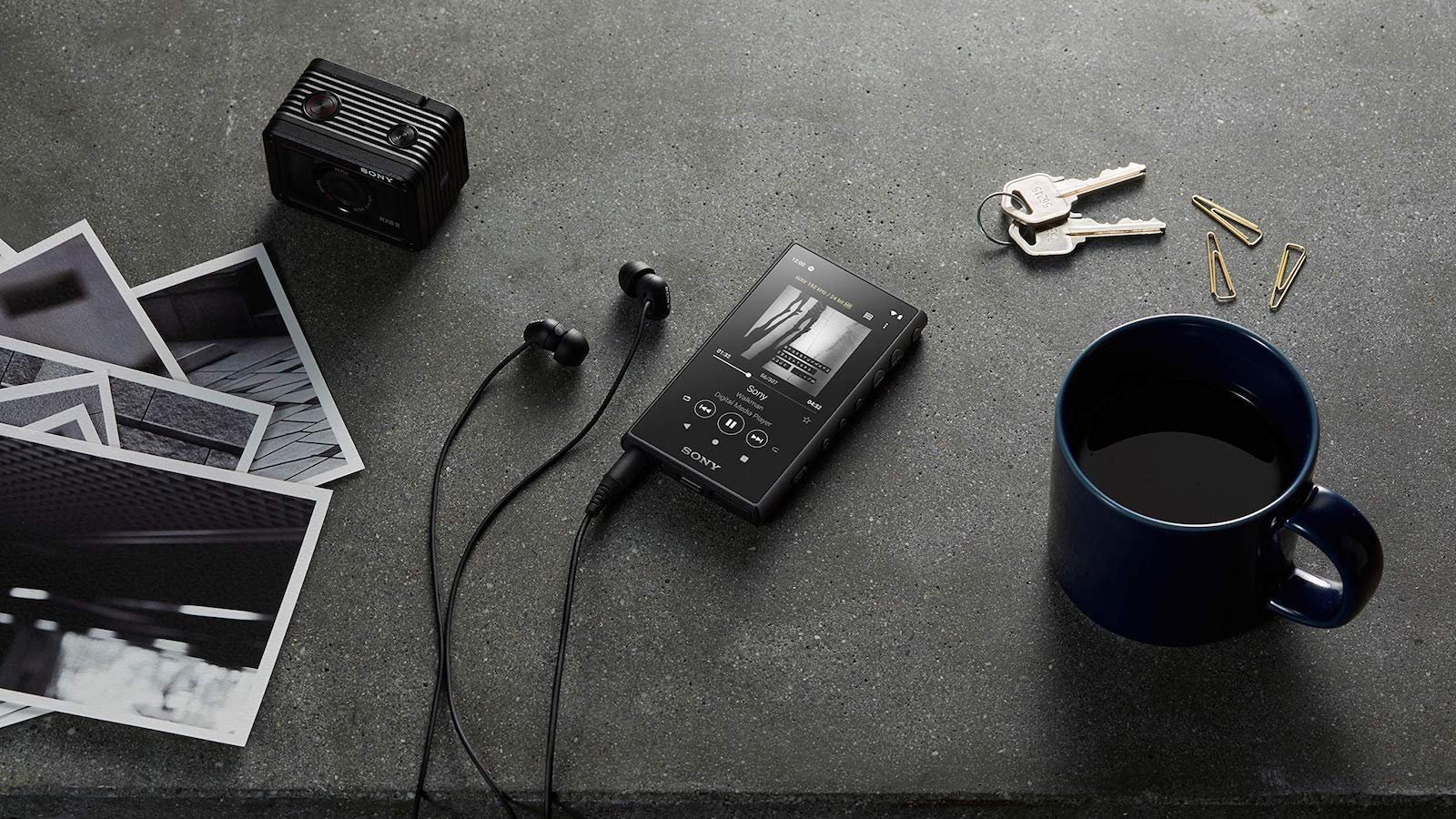 Sony Walkman NW-A105 digital music player features a S-Master HX amplifier for pure sound