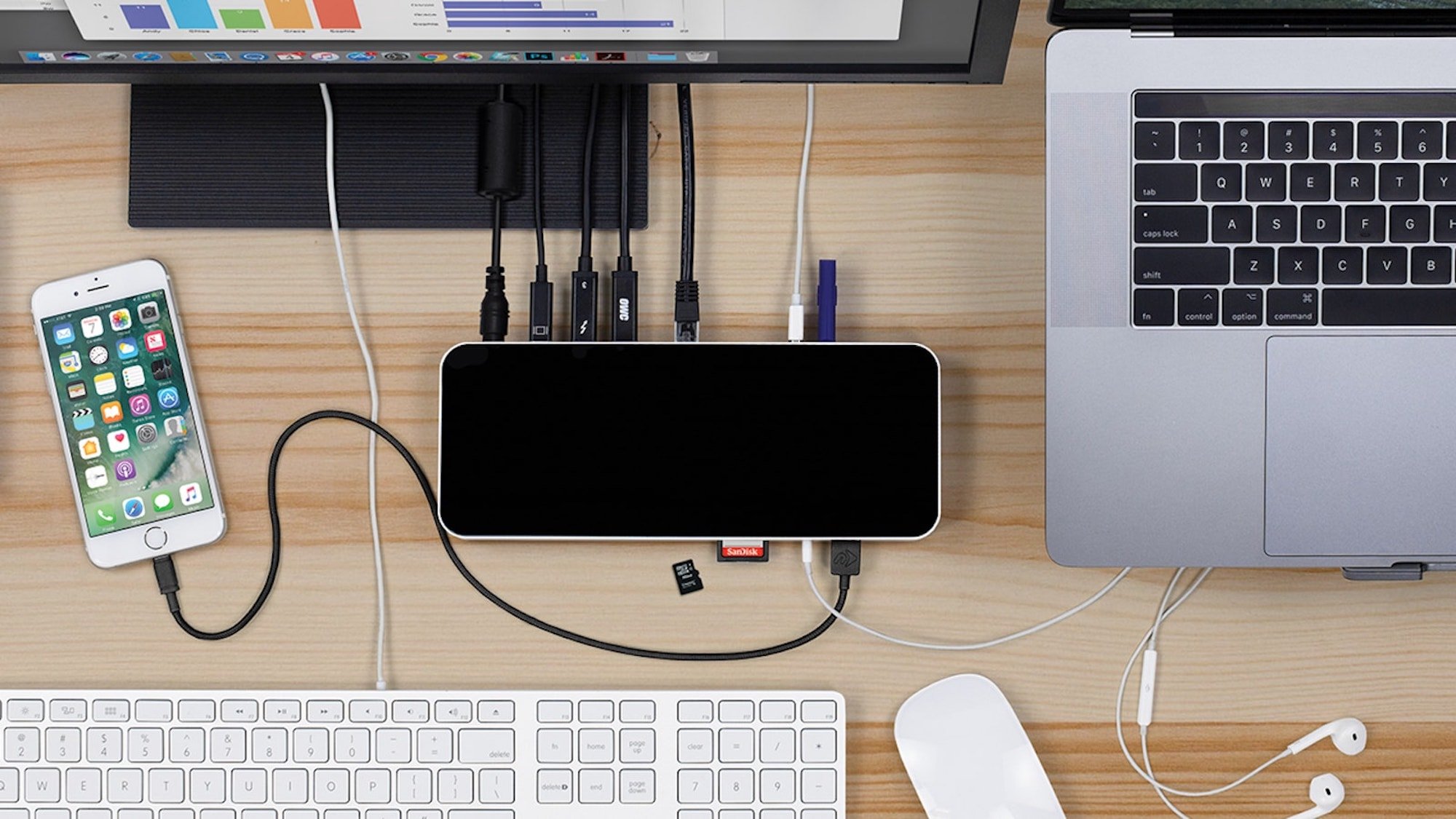 This new Thunderbolt 3 dock has all the ports you need to work better