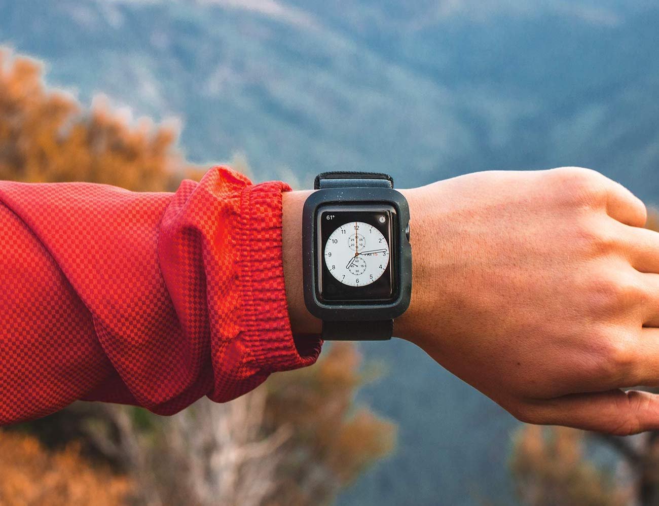 Lander Moab Apple Watch Case and Band protects your watch on adventures