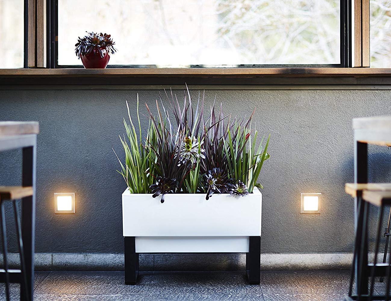 Glowpear Urban Garden Self-Watering Planter Box is an eco-friendly time saver