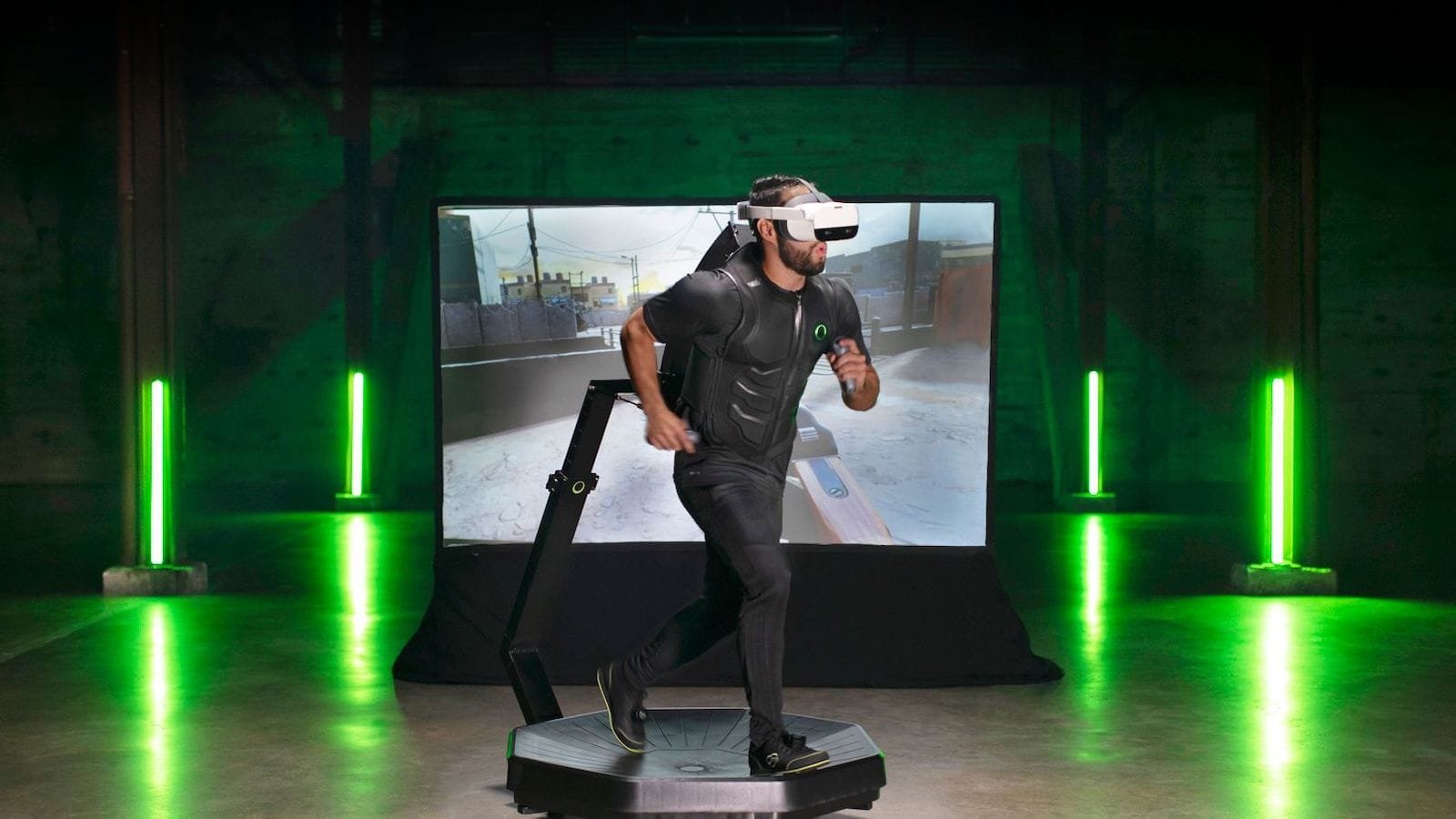Virtuix Omni One VR treadmill lets you move in all 360 degrees