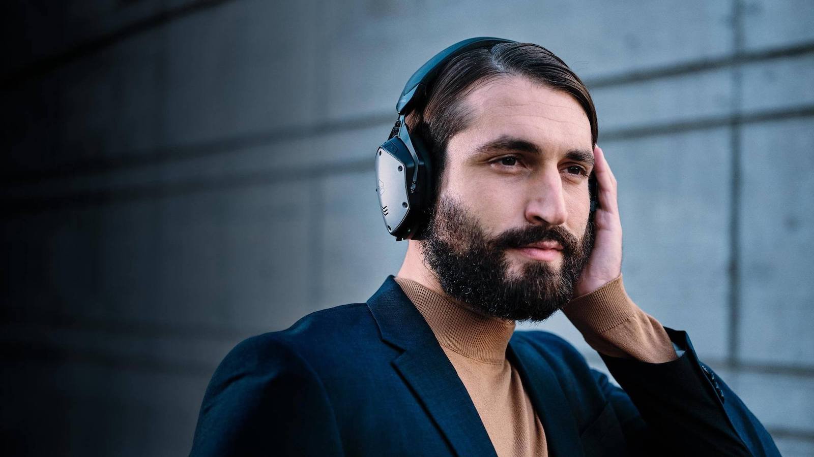V-MODA M-200 ANC over-ear headphones offer hybrid active noise cancelation