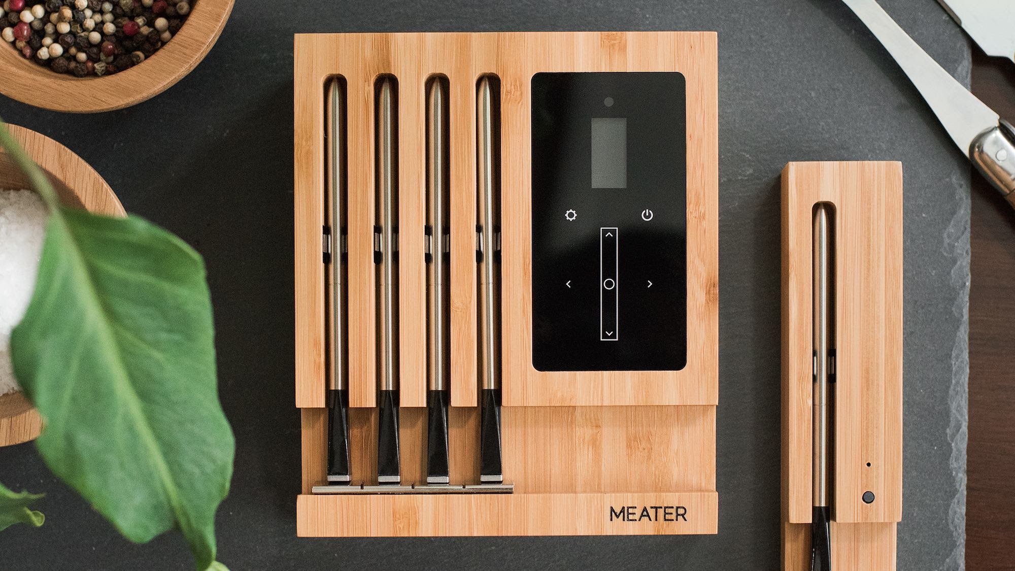 MEATER Block smart cooking probes allow you to accurately cook food to your liking